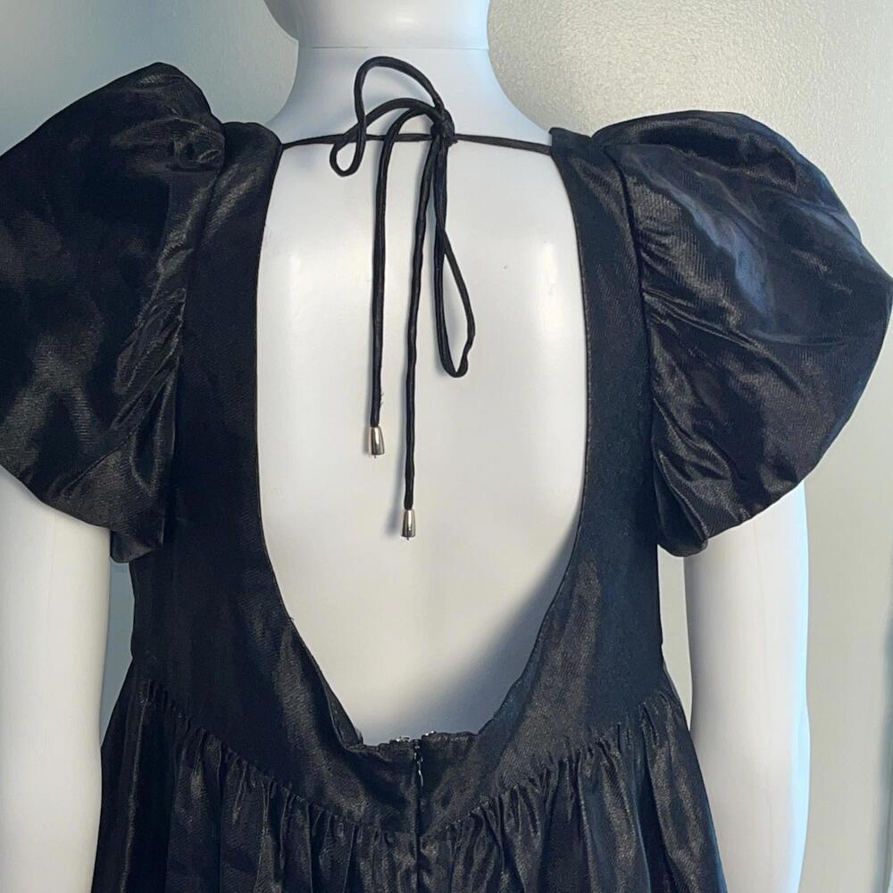 New Free People Vita Dress Size 10 Black MSRP: $200 - Picture 6 of 6